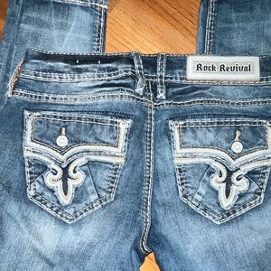 Rock Revival Abrienda Skinny Jeans Size 26